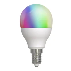 Müller Licht tint white+color LED-dråbe E14 4,9W