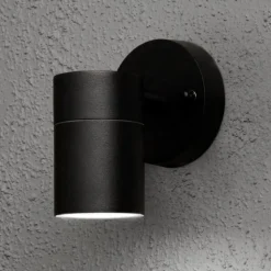 Modena udendørs væglampe, 1 lyskilde, sort