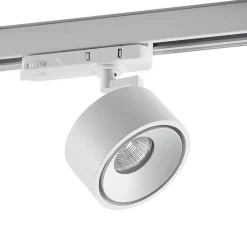 Molto Luce LED 3-faset skinnespot Magis, hvid, 830