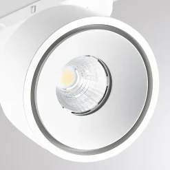 Molto Luce LED 3-faset skinnespot Magis, hvid, 827
