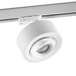 Molto Luce LED 3-faset skinnespot Mag, hvid, 830