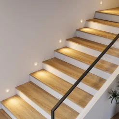 Molto Luce LED indbygningslampe Wall 68R RD hvid, aluminium, CCT