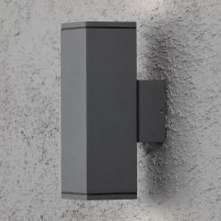 Monza udendørs spot, antracit, 2 lyskilde