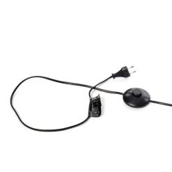 Multilamp gulvlampe, 6 lyskilder, sort