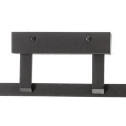 Nala LED-væglampe, sort, bredde 75 cm