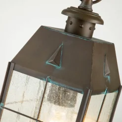 Nantucket udendørs hængelampe, sort, 1 lyskilde