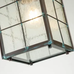 Nantucket udendørs hængelampe, sort, 1 lyskilde