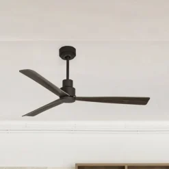 Nassau loftventilator, DC, 3 vinger, mørkebrun