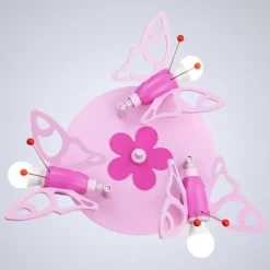 Natsværmer loftlampe til børneværelset 3 lyskilder