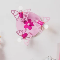 Natsværmer loftlampe til børneværelset 3 lyskilder