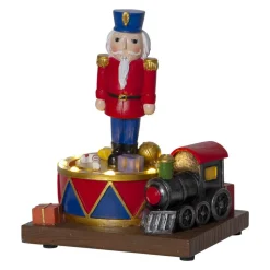 Nøddeknækker LED-dekorationslampe, roterende