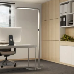 Nelus Neo LED-gulvlampe til kontor dæmper, sensor