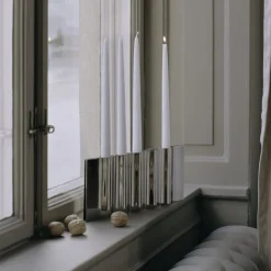 New Works Lysestage Ripply, bredde 33 cm, stål