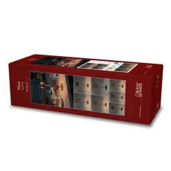 Nice LED-dekorationslampe, USB-ladeport, rust