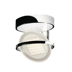 Nimbus Rim R 49 LED-loftlampe, Ø 21 cm, 927 krom