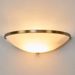 Nobel TALYA væglampe i antik messing