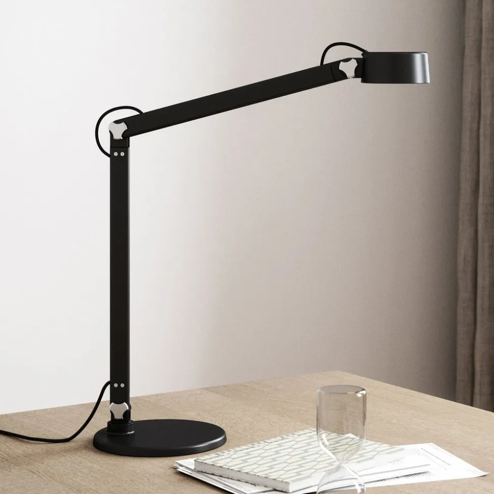 Nobu LED-bordlampe, sort