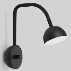 Northern Blush LED-væglampe, sort
