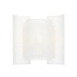 Northern Butterfly væglampe m. huller, hvid