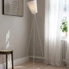 Northern Oslo Wood gulvlampe hvid/hvid