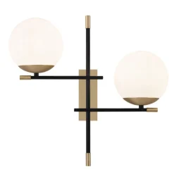 Nostalgia væglampe, 2 lyskilder