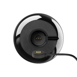 Nucandle LED genopladelig bordlampe, sort/kobber, IP54, dæmpbar