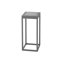 Numove LED solcellelampe, grafitgrå, højde 32,5 cm