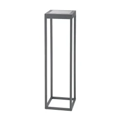 Numove LED solcellelampe, grafitgrå, højde 52,5 cm