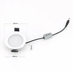 Office indbygget spotlight, LED, UGR<19, CCT hvidt