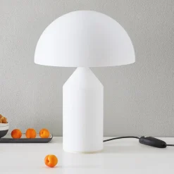 Oluce Atollo - bordlampe i Murano-glas, 50 cm