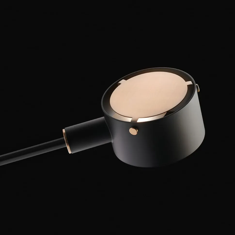 Oluce Go 252 LED-bordlampe, sort