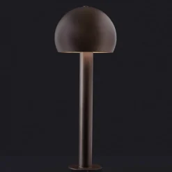 Oluce Otto 329 LED-stibelysning, indisk brun