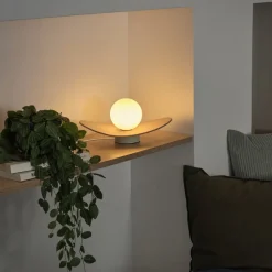 OSRAM bordlampe Decor Pearl, beige, filt, G9