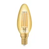 OSRAM filament kertepære Vintage 1906, E14 Filament 4W 824 gold