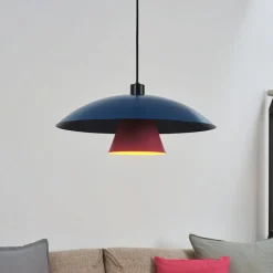 OSRAM hængelampe Decor Flying Mushroom blå/lyserød, stål, E27