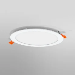OSRAM indbygget loftlampe med LED SLIM, Ø 23 cm, 3.000 K, hvid
