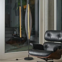 OSRAM LED-gulvlampe Decor Flat Felt, grå, filt, 3.000 K