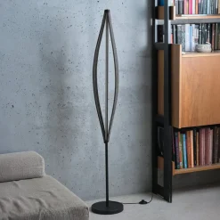 OSRAM LED-gulvlampe Decor Flat Felt, grå, filt, 3.000 K