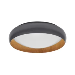 OSRAM LED-loftlampe ORBIS LIVIA, Ø 43 cm, grå, metal, dæmpbar