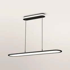 OSRAM LED-pendel Office line Panel Ellipse sort 940 dæmpbar