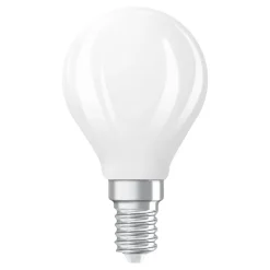 OSRAM LED-pære Tropfen, E14, 3,4 W, mat 2.700 K dæmpbar