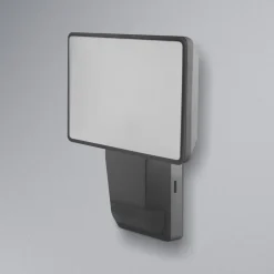 OSRAM LED-sensor-udendørs spotlampe ENDURA PRO FLOOD, grå, 15 W