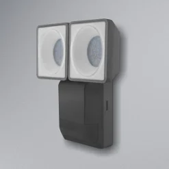 OSRAM LED-sensor-udendørs vægspot ENDURA PRO, grå, IP55