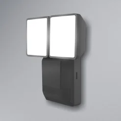 OSRAM LED-sensor-udendørs vægspot ENDURA PRO, grå, IP55