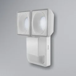 OSRAM LED-sensor-udendørs vægspot ENDURA PRO, hvid, IP55