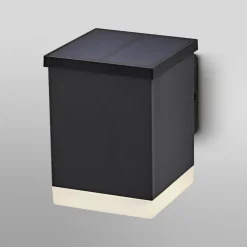 OSRAM LED-solcelle-udendørs væglampe ENDURA STYLE QUADRO, grafit