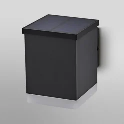 OSRAM LED-solcelle-udendørs væglampe ENDURA STYLE QUADRO, grafit