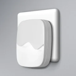 OSRAM LED-stikkontakt-natlampe LUNETTA WAVE, hvid, sensor