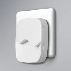 OSRAM LED-stikkontakt-natlampe LUNETTA WAVE, hvid, sensor