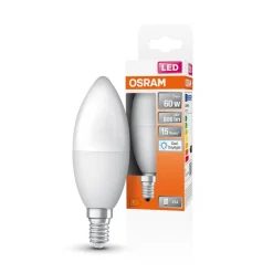 OSRAM Star LED-kerte E14 7,5 W 806lm 6.500 K mat